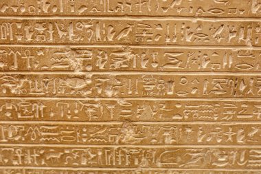 Roma, İtalya - 11 Ocak 2024: Vatikan Müzesinin Eski Mısır bölümü.