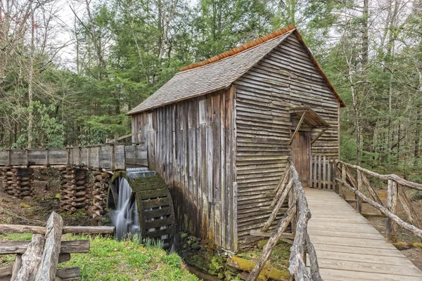 Cades Cove Grist değirmen — Stok fotoğraf