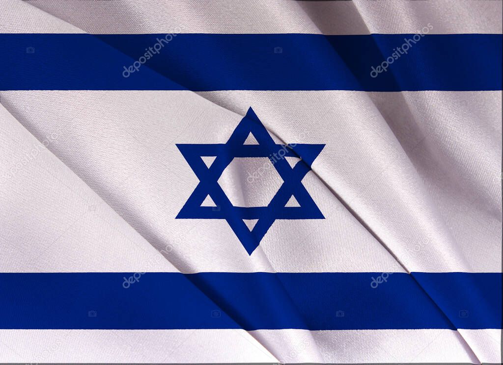 Flag OF Israel In Mideast
