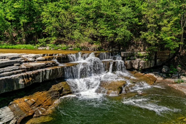 Taughannock Falls Eyalet Parkı Trumansburg New York — Stok fotoğraf