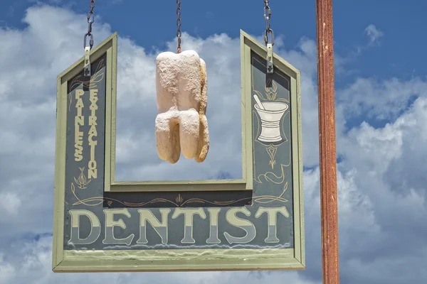 Dentysta znak — Zdjęcie stockowe