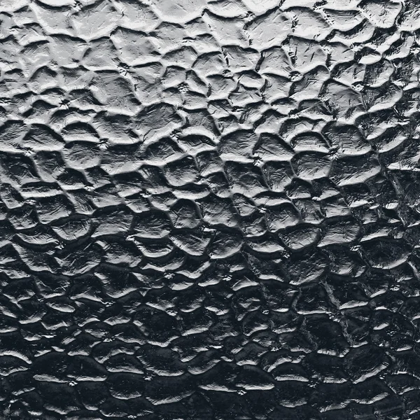 Texture de verre de fond noir et blanc — Photo