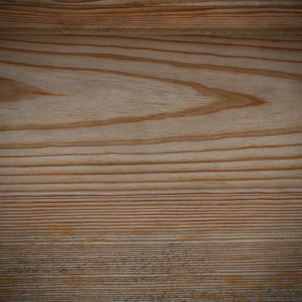 Naturlige bord brunt træ baggrund tekstur og vignet - Stock-foto