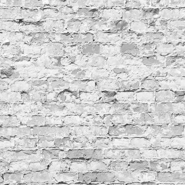 Fondo de textura de pared de ladrillo viejo en blanco y negro —  Fotos de Stock