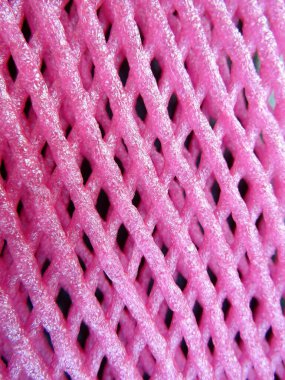 Pembe meyveli örgü köpük kol arkaplanı