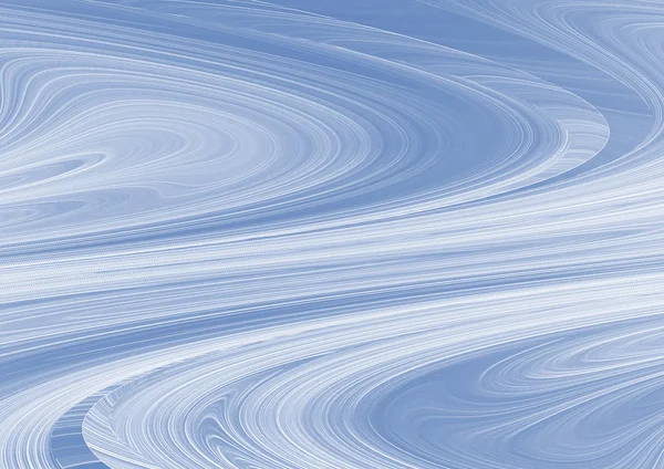 Ljusblå texturerat bakgrund med konkav och avvikande vågiga vita ränder — Stockfoto