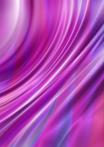 Bright zahnutá vlnité pozadí s odstíny růžové, modré a fialové — Stock fotografie