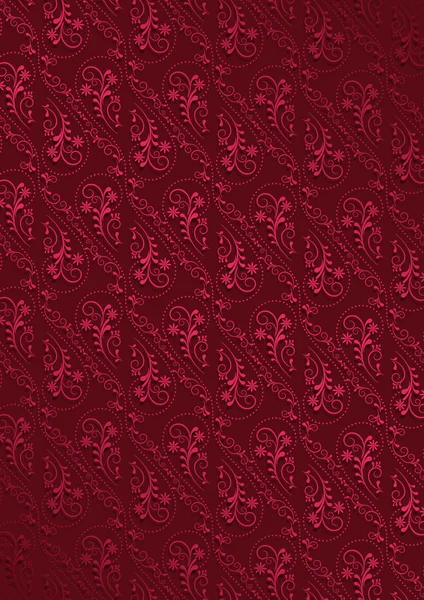 Claret background with crimson pattern — Stock Photo, Image