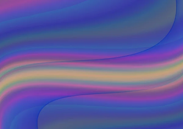 Rainbow frosted wavy backgroundwith ultramarine and purple shades — Stock Photo, Image