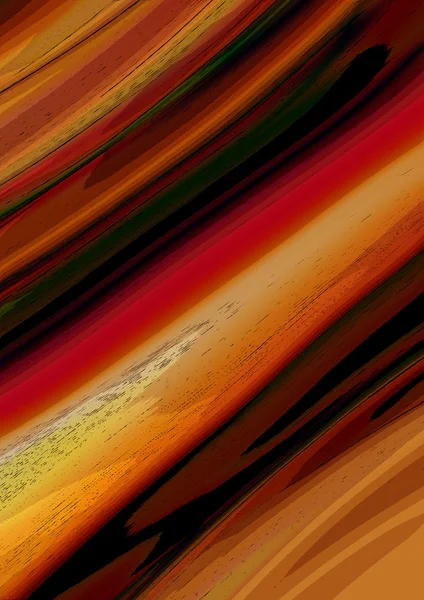 Ljus bakgrund med kurvor ränder i varma färger — Stockfoto