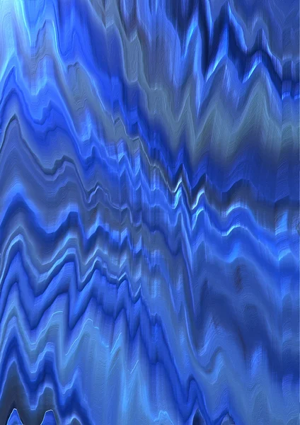 Wypukły kształt zygzak w odcieniach niebieskiego i szarego — Zdjęcie stockowe
