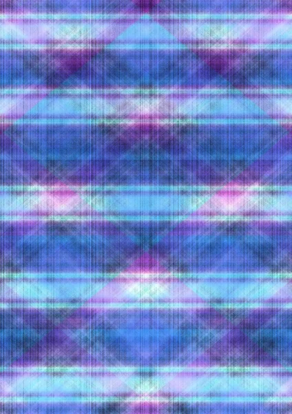 Blue violet checkered matte background covered black dotted lines — Stock Photo, Image