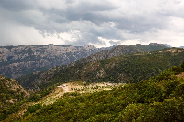 Ruhige ländliche Landschaft von Sardinen — Stockfoto
