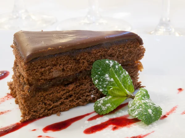 Chocoladecake — Stockfoto