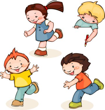 Kaçın çocuklar.