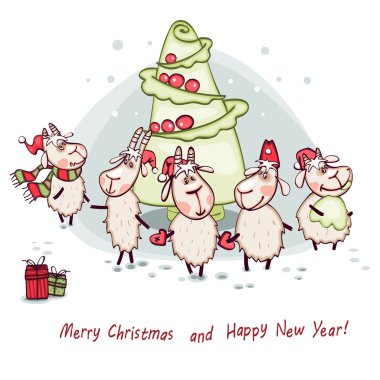 Bir Noel ağacı lahana