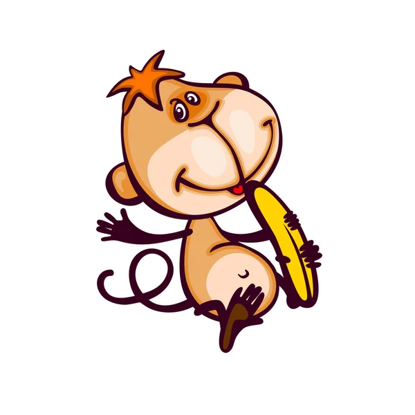 Monkey — Stock Vector