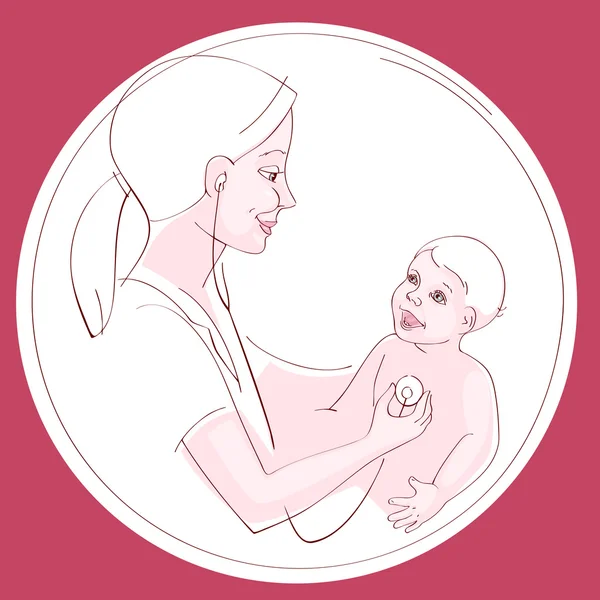 Medicina infantil — Archivo Imágenes Vectoriales