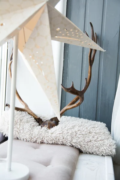 Detail of the interior window sill — Stock Photo, Image