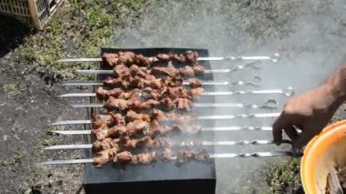 Bir şiş döner et