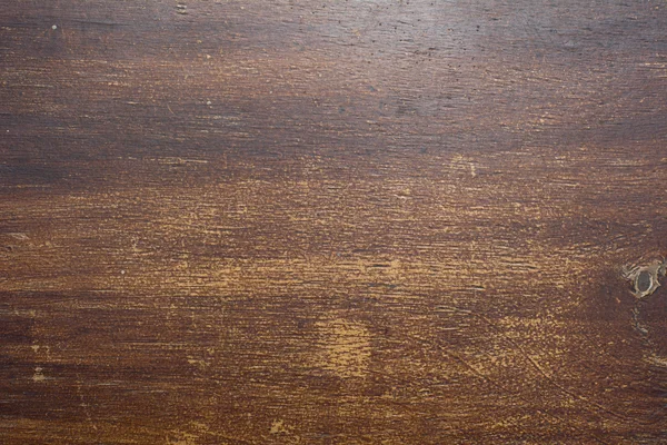 Old wood texture lacquered and scratched — Stock Photo, Image