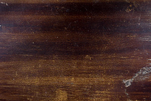 Old wood texture lacquered and scratched — Stock Photo, Image