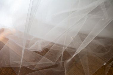 tül şifon doku arka plan. Düğün kavramı