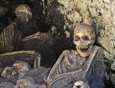 İskeletler Herculaneum