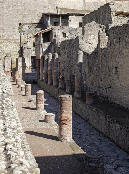 Strada a Ercolano — Foto Stock