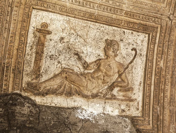 Herculaneum lättnad panel — Stockfoto