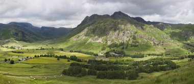 Yan Pike gelen Great Langdale