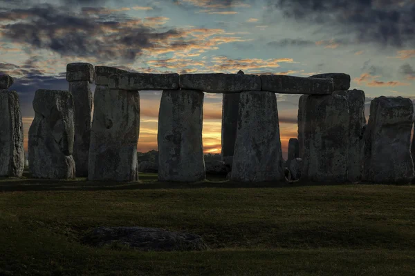 Stonehenge téli napforduló — Stock Fotó