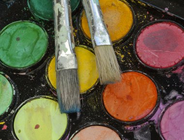 sanatçılar malzemeleri