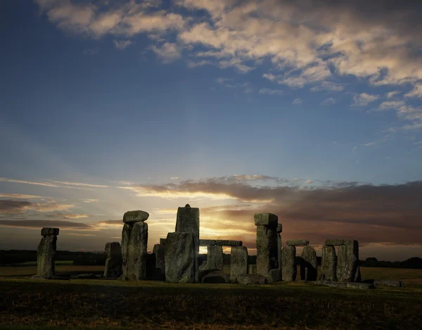 Nyári napforduló napkelte Stonehenge — Stock Fotó