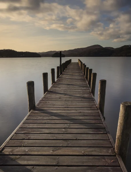 Coniston molo — Stock fotografie