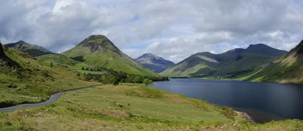 Wastwater panorama 图库照片