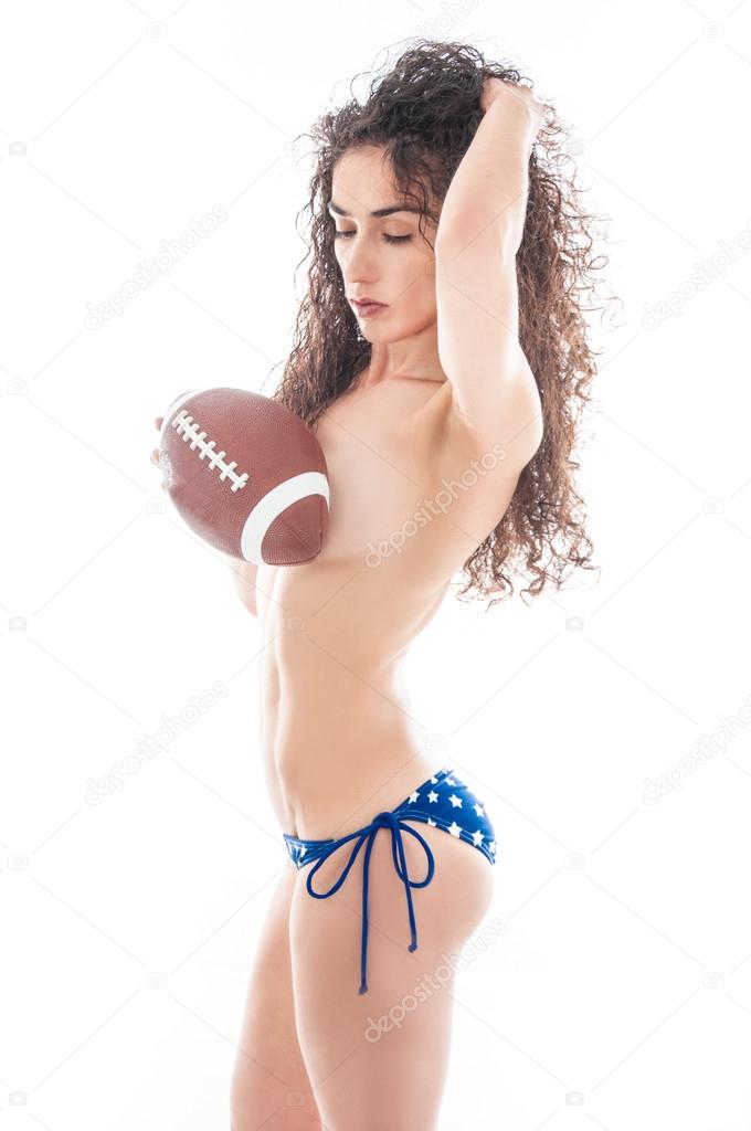 bikini american football