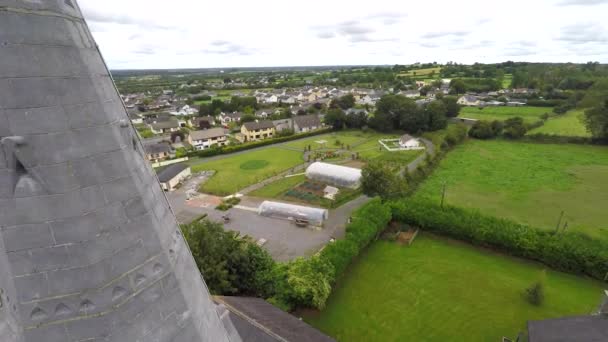 Banagher церква Ірландії — стокове відео