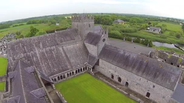 Holycross abbey İrlanda — Stok video