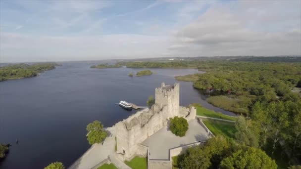 Ross Castle Killarney — Stock video