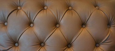 Kahverengi deri koltuk dokusu arka plan.