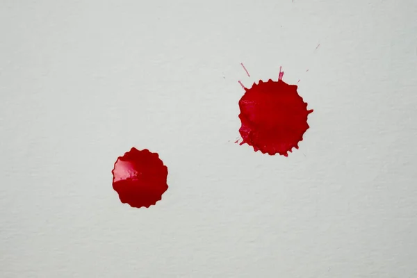 Gli Schizzi Sangue Splatter Sanguinosi Realistici Concetto Halloween — Foto Stock