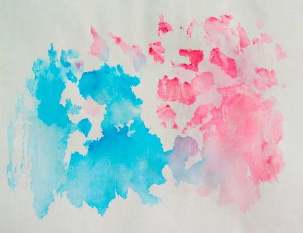 Artist Abstract Hand Drawn Watercolor Splash — Stock Photo, Image