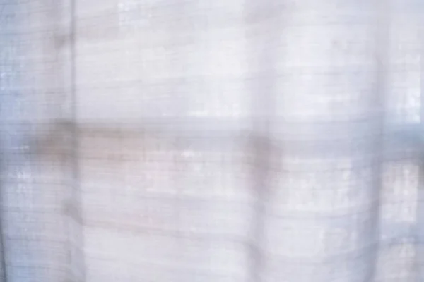 Light Natural Linen Texture Curtains Selective Focus Background — Stock Photo, Image