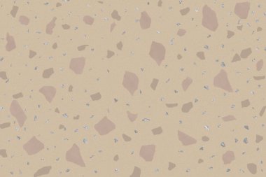 Terrazzo döşeme kalıbı. Venedik tarzı doğal taşın klasik dokusu. İç dekorasyon için modern minimalist döşeme taşı. Moda Terrazzo soyut