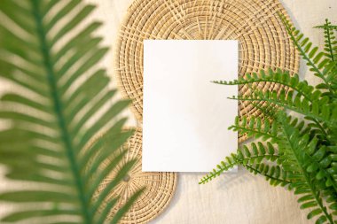 Boş Kart Mokup tasarımları, özgün beyaz kart çizimleri ya da kırtasiye tasarımları içerir. boş kağıt kart