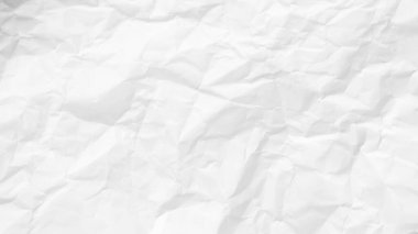 Beyaz Kağıt Doku arka planı. Metin için uzay kağıdı ile buruşmuş beyaz kağıt soyut şekil arkaplan