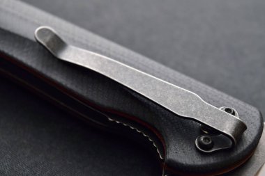 Katlanan bıçak klipsi