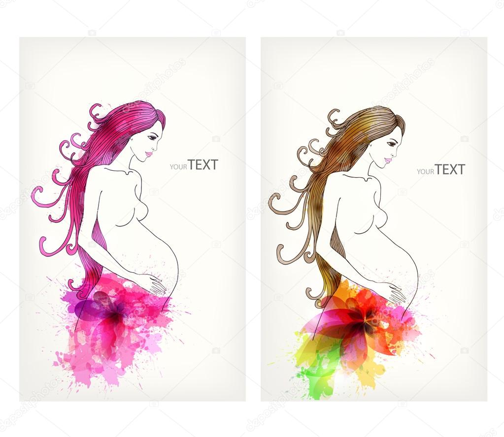 pregnant woman backgrounds