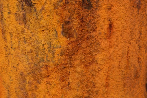 Empty brown rusty stone or metal surface texture. Long banner format. — Stock Photo, Image